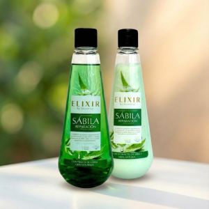 Combo Sábila ELIXIR (Shampoo + Acondicionador) 740ml (370ml +370ml)